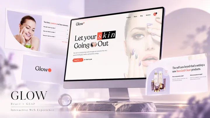 Expérimentation visuelle GLOW