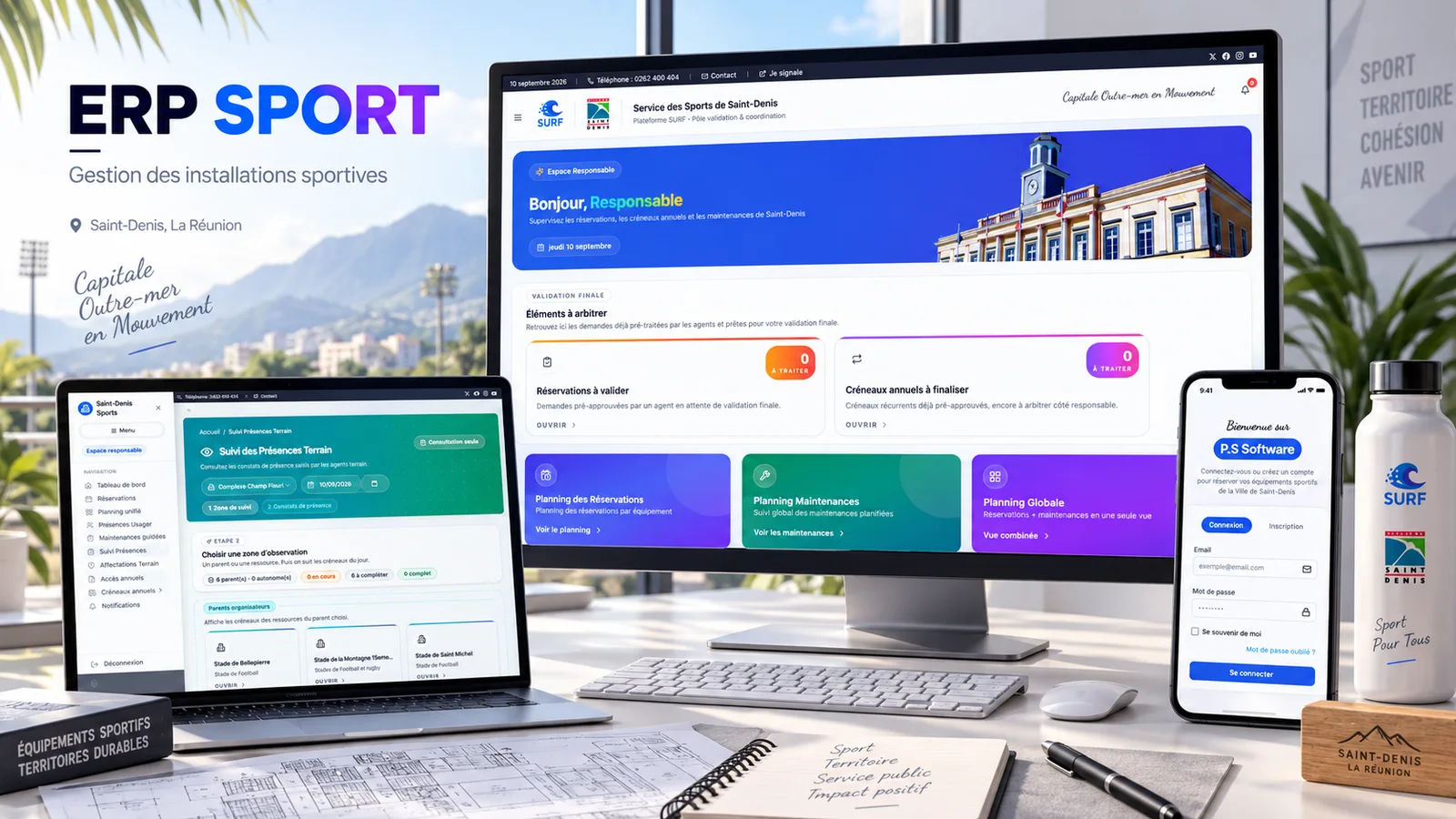 Présentation du projet Saint-Denis et de ses interfaces